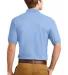 8800 Gildan® Polo Ultra Blend® Sport Shirt in Light blue back view