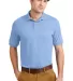 8800 Gildan® Polo Ultra Blend® Sport Shirt in Light blue front view