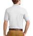 8800 Gildan® Polo Ultra Blend® Sport Shirt in White back view