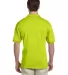 8800 Gildan® Polo Ultra Blend® Sport Shirt in Safety green back view