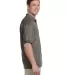 8800 Gildan® Polo Ultra Blend® Sport Shirt in Graphite heather side view