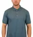 8800 Gildan® Polo Ultra Blend® Sport Shirt in Dark heather front view