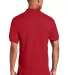 Gildan 8900 Ultra Blend Sport Shirt with Pocket in Red back view
