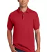Gildan 8900 Ultra Blend Sport Shirt with Pocket in Red front view