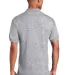 Gildan 8900 Ultra Blend Sport Shirt with Pocket in Sport grey back view