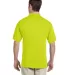 Gildan 8900 Ultra Blend Sport Shirt with Pocket in Safety green back view