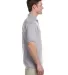 Gildan 8900 Ultra Blend Sport Shirt with Pocket in Sport grey side view