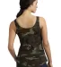 District Juniors Cotton Swing Tank DT2500 Military Camo back view