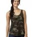District Juniors Cotton Swing Tank DT2500 Military Camo front view