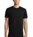 District Young Mens Concert Tee DT5000 Black front view