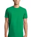 District Young Mens Concert Tee DT5000 Kelly Green front view