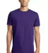 District Young Mens Concert Tee DT5000 Purple front view