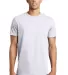 District Young Mens Concert Tee DT5000 White Heather front view