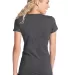 District Juniors Concert Tee DT5001 Hthrd Charcoal back view