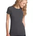 District Juniors Concert Tee DT5001 Hthrd Charcoal front view
