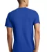District Young Mens Concert V Neck Tee DT5500 Deep Royal back view