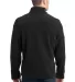 Eddie Bauer 14 Zip Fleece Pullover EB202 Black back view
