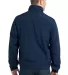 Eddie Bauer Fleece Lined Jacket EB520 River Blue back view