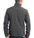 Eddie Bauer Soft Shell Jacket EB530 Grey Steel back view