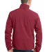Eddie Bauer Soft Shell Jacket EB530 Red Rhubarb back view