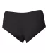 BELLA 491 Womens Boy Shorts BLACK back view