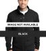 Port Authority Pique Fleece Jacket F222 Black front view