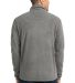 Port Authority Microfleece Jacket F223 Pearl Grey back view