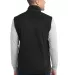 Port Authority Microfleece Vest F226 Black back view