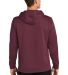 Sport Tek Sport Wick Fleece Hooded Pullover F244 in Maroon back view