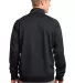 Sport Tek Tech Fleece 14 Zip Pullover F247 in Black back view