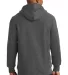 Sport Tek Super Heavyweight Pullover Hooded Sweats in Graphite hthr back view