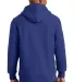 Sport Tek Super Heavyweight Pullover Hooded Sweats in Royal back view
