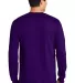 2400 Gildan Ultra Cotton Long Sleeve T Shirt  in Purple back view