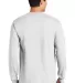 2400 Gildan Ultra Cotton Long Sleeve T Shirt  in White back view