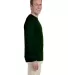 2400 Gildan Ultra Cotton Long Sleeve T Shirt  in Forest green side view