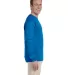 2400 Gildan Ultra Cotton Long Sleeve T Shirt  in Sapphire side view