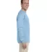 2400 Gildan Ultra Cotton Long Sleeve T Shirt  LIGHT BLUE side view