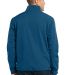 Port Authority Traverse Soft Shell Jacket J316 in Pos blue/lime back view