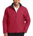 Port Authority Challenger153 II Jacket J354 in Tr red/tr blk front view