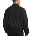 Port Authority Casual Microfiber Jacket J730 Black/Pewter back view
