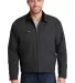 CornerStone Duck Cloth Work Jacket J763 Charcoal front view
