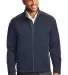Port Authority Two Tone Soft Shell Jacket J794 Navy/Graphite front view