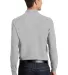 Port Authority Long Sleeve Pique Knit Polo K320 Oxford back view