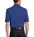 Port Authority Pique Knit Polo with Pocket K420P in Royal back view