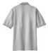 Port Authority Cool Mesh153 Polo with Tipping Stri Oxford Heather back view