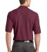 Port Authority 100 Pima Cotton Polo K448 in Burgundy back view