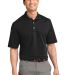 Port Authority Rapid Dry153 Polo K455 in Jet black front view