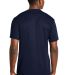 Sport Tek Dri Mesh Short Sleeve T Shirt K468 in Navy back view