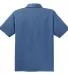 Port Authority Poly Bamboo Charcoal Birdseye Jacqu Moonlight Blue back view