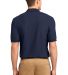 Port Authority Silk Touch153 Polo K500 in Navy back view